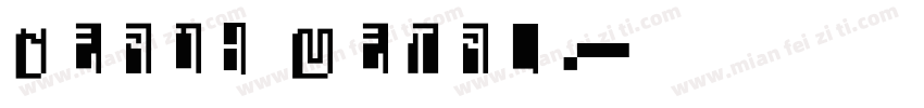 Heavy Metal字体转换